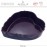 Форма "Сердце" DELICES EGGPLANT, 29 х 26 см, керамика ручной работы, APPOLIA