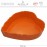 Форма "Сердце" DELICES MANDARINE, 29 х 26 см, керамика ручной работы, APPOLIA