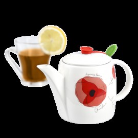 Набор из чайника и двух чашек, Charles Viancin