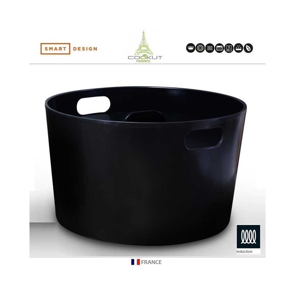 Кастрюля EVE Induction с керамическим покрытием для плиты и духовки, 8 л., 28 см, COOKUT