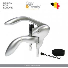 Штопор с двумя насадками, нержавеющая сталь, COSY&TRENDY