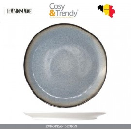 Тарелка FEZ BLUE ручной работы, D 28 см, каменная керамика, COSY&TRENDY
