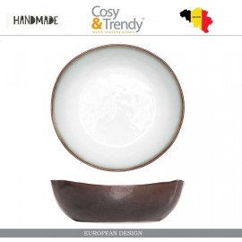 Миска PLATO ручной работы, D 20.5 см, H 6.5 см, каменная керамика, COSY&TRENDY