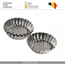 Набор для выпечки, 6 штук, D 9.6 см, сталь, COSY&TRENDY