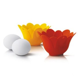 Набор из 2  силиконовых форм для приготовления яиц-пашот, SILICONE ZONE