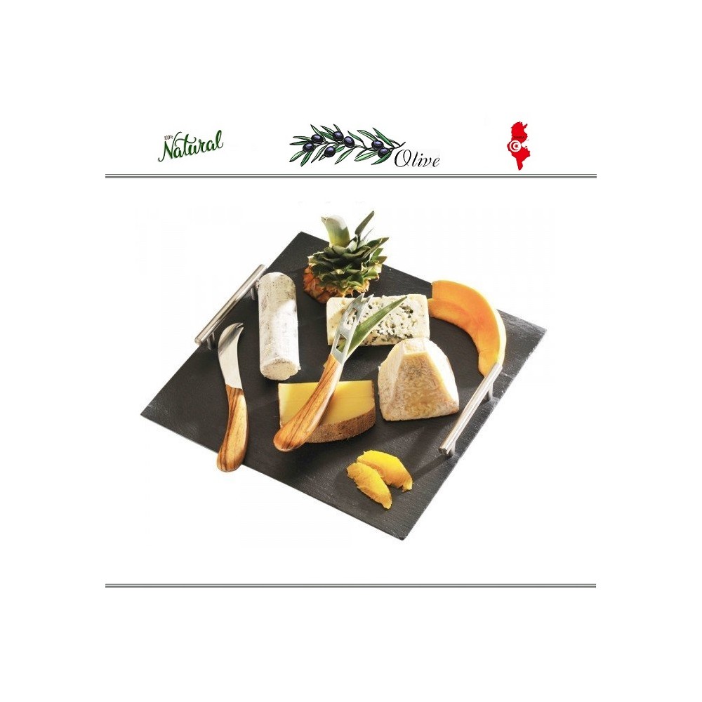 LEBRUN Набор для подачи сыра: доска + 2 ножа, LE PALAIS