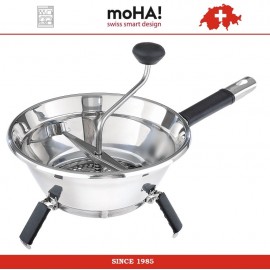 Машинка протирочная PASSEVITE для пюре, 3 диска, D 19 см, MOHA