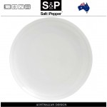 Обеденная тарелка EDGE, 27.5 см, костяной SALT&PEPPER