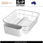 Сушилка для посуды SOHO 39х44х13 см (белый), Salt&Pepper
