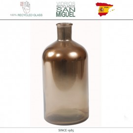 Бутылка METALLIC декоративная, золотисто медный, H 28 см, SAN MIGUEL
