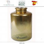 Бутылка METALLIC декоративная, золотисто прозрачный, H 36 см, SAN MIGUEL