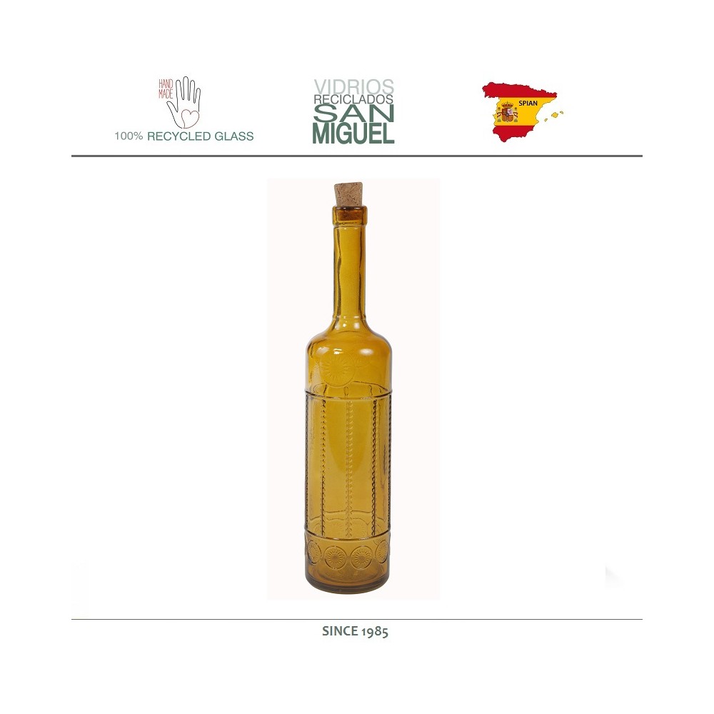 Бутылка с пробкой TOSCANA, желтый, 700 мл, SAN MIGUEL