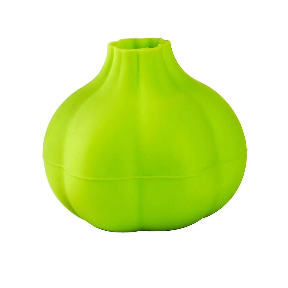 Clove Мешочек для очистки чеснока силиконовый, цвет: зеленый, SILICONE ZONE
