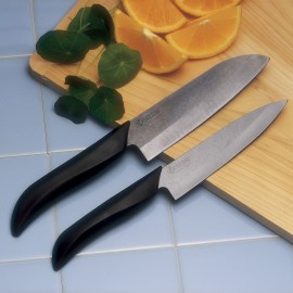 Нож Сантоку 14 см, керамика, серия Series Black, KYOCERA
