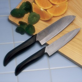 Нож поварской 18 см, керамика, серия Series Black, KYOCERA