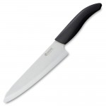 Нож поварской 18 см, керамика, серия Series Black&White;, KYOCERA