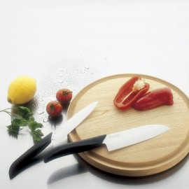 Набор ножей, 2 предмета, керамика, серия Series Black&White;, KYOCERA