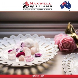 Десертная тарелка Lille "ажурный край", D 23 см, Maxwell & Williams