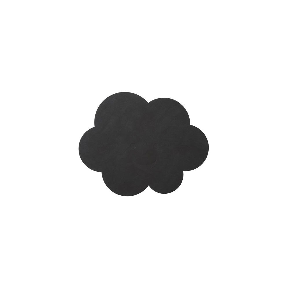 983114 NUPO black подстановочная салфетка ОБЛАКО, кожа, L 38 см, W 31 см, серия NUPO, LIND DNA