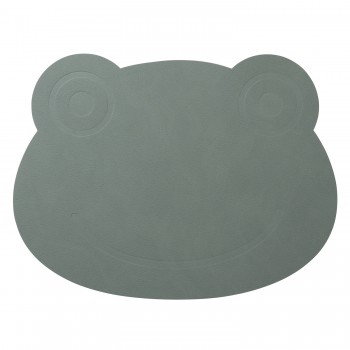 983139 NUPO light grey подстановочная салфетка ЛЯГУШОНОК, кожа, L 38 см, W 28 см, серия NUPO, LIND DNA