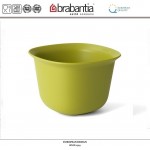 Миска Tasty Colors кухонная, 1,5 л, пластик пищевой, зеленый, Brabantia