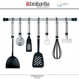 Настенный держатель кухонных инструментов, L 54,5 см, 12 крючков, серия Profile Line, сталь нержавеющая, Brabantia