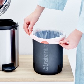 Пакеты мусорные пластиковые PerfectFit Bags в рулоне, 5 л, 20 шт , Brabantia