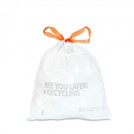 Пакеты мусорные пластиковые PerfectFit Bags в рулоне, 5 л, 20 шт , Brabantia