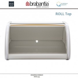 Хлебница ROLL Top Mini с крышкой-слайдером, L 31 см, белый, Brabantia
