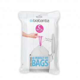 Пакеты мусорные PerfectFit Bags, 10-12 л, 40 шт , Brabantia