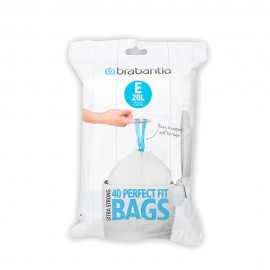 Пакеты мусорные PerfectFit Bags, 20 л, 40 шт, Brabantia