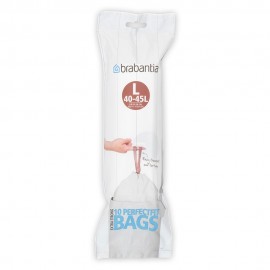 Пакеты мусорные пластиковые PerfectFit Bags в рулоне, 45 л, 20 шт, Brabantia