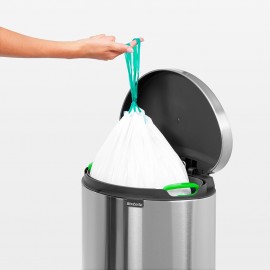 Пакет мусорный пластиковый, высокий 20 л, 40 шт , Brabantia