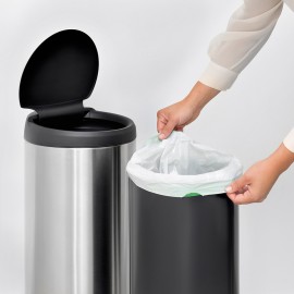 Пакеты мусорные пластиковые PerfectFit Bags, 23/30л, 20шт , Brabantia