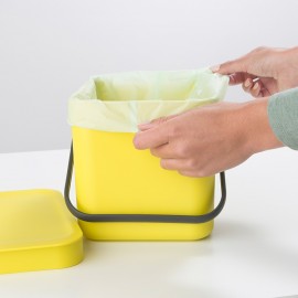 Пакеты мусорные биоразлагаемые PerfectFit Bags в рулоне, 6 л, 10 шт, Brabantia