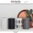 Контейнер CANISTER с прозрачной крышкой, 1.4 л, черный, Brabantia