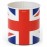 Корзина для бумаг, D 20,7 см, H 27,7 см, V 7 л, сталь нержавеющая, серия Union Jack, Brabantia