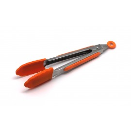 Щипцы кухонные силиконовые, L 27 см, оранжевый, Atlantis