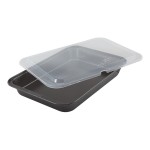 Форма для выпечки с крышкой , L 33 см, W 23 см, сталь, антипригарное покрытие, серия Essentials, BAKERS SECRET