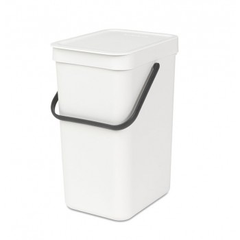 Ведро для сортировки отходов, V 12 л, белый, серия SORT and GO, Brabantia