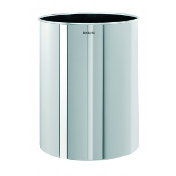 Корзина для бумаг, D 26,2 см, H 32 см, V 15 л, сталь нержавеющая, Brabantia