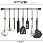 Настенный держатель кухонных инструментов, L 54,5 см, 12 крючков, серия Profile Line, сталь нержавеющая, Brabantia