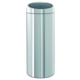 Мусорный бак, D 29,5 см, H 72,5 см, V 30 л, сталь нержавеющая, серия TOUCH BIN, Brabantia