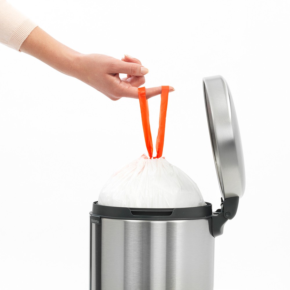 Пакеты мусорные пластиковые PerfectFit Bags в рулоне, 5 л, 20 шт , Brabantia