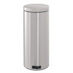 Мусорный бак с педалью, D 29,3 см, H 66 см, V 30 л, сталь нержавеющая, Brabantia