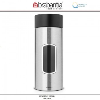 Высокий контейнер CANISTER для спагетти, H 23.5 см, покрытие от отпечатков, Brabantia