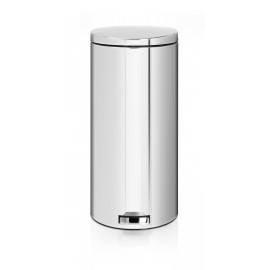 Мусорный бак с педалью, D 29,3 см, H 66 см, V 30 л, сталь нержавеющая, серия MC, Brabantia