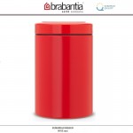 Контейнер CANISTER с прозрачной крышкой, 1.4 л, красный, Brabantia