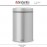 Контейнер CANISTER с прозрачной крышкой, 1.4 л, серый металлик, Brabantia