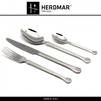 Набор столовых приборов PARAGON, 24 предмета на 6 персон, сталь 18/10, Herdmar